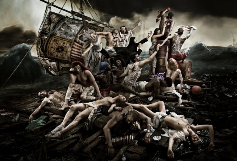 Raft of Illusions - Artwork by Gérard Rancinan