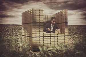 The Golden Jail - Fine art photography